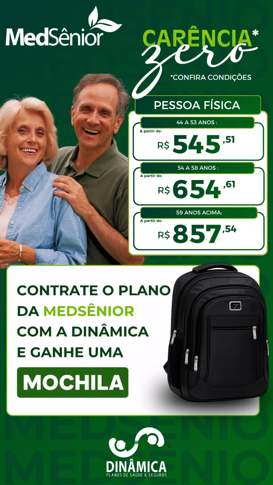 MedSênior Pessoa Física - Carência Zero